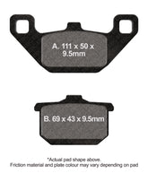 EBC Disc Brake Pads -  FA85
